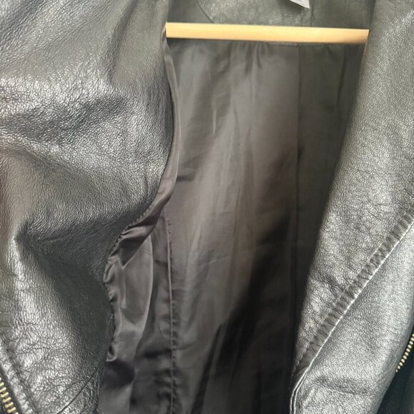 Victoria's Secret Rezrekshn by Esther Chen | Vintage 00's Era Leather Jacket XS - Picture 11 of 16